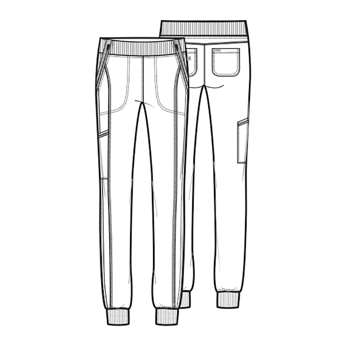 PANTALON CHEROKEE INFINITY CK110A BURDEO