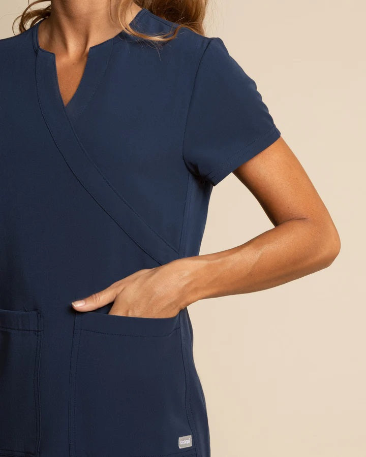 POLERA SCORPI COMFORT MT-02 AZUL MARINO