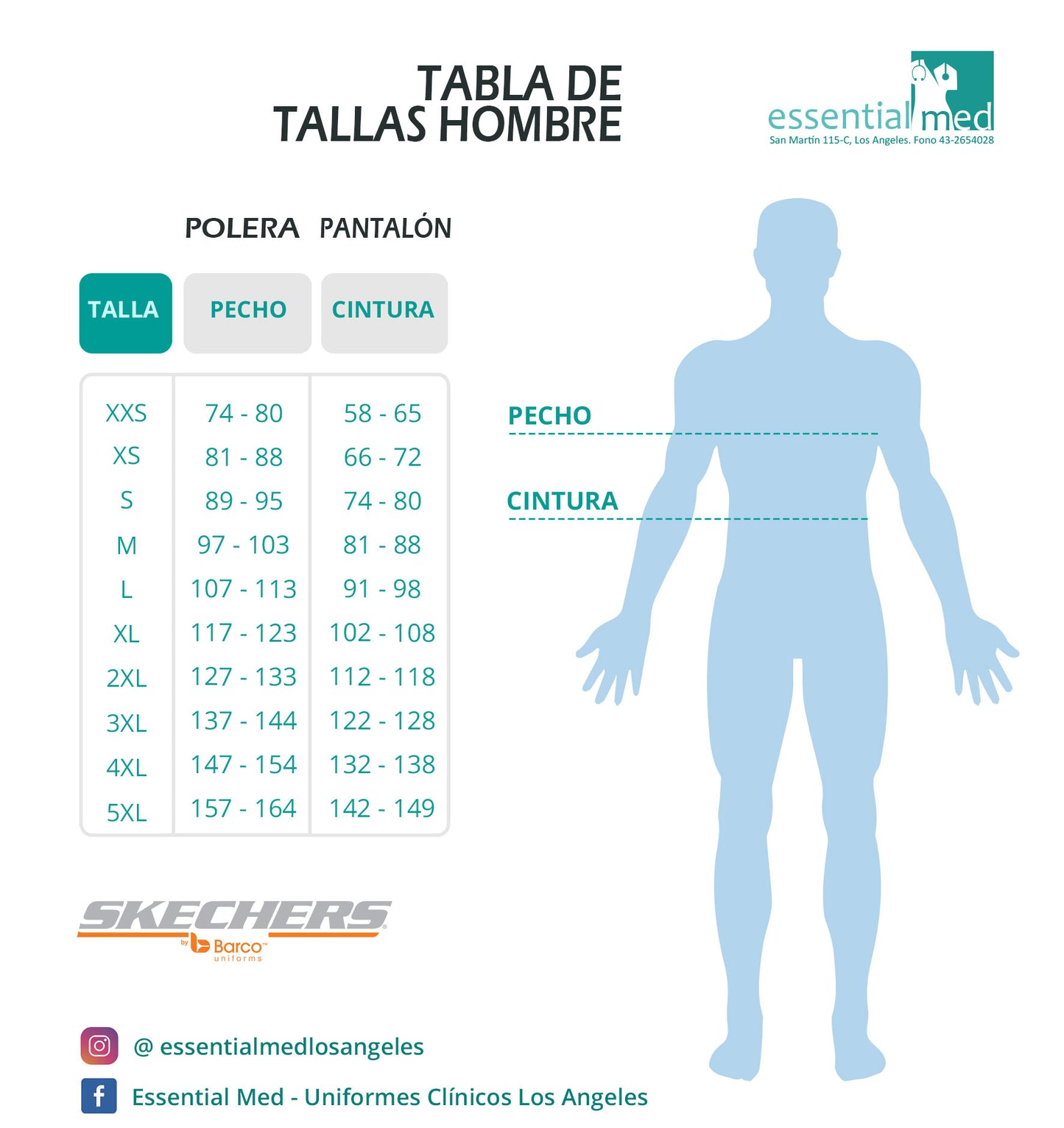 POLERA SKECHERS SK0112 AZUL MARINO