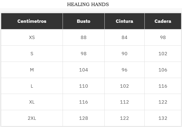 POLERA HEALING HANDS HH911 UWBM
