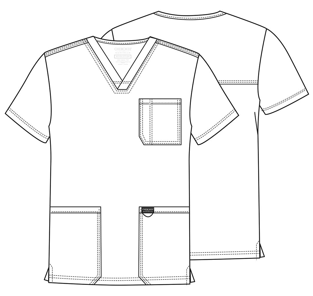 POLERA CHEROKEE REVOLUTION WW670 BURDEO WIN