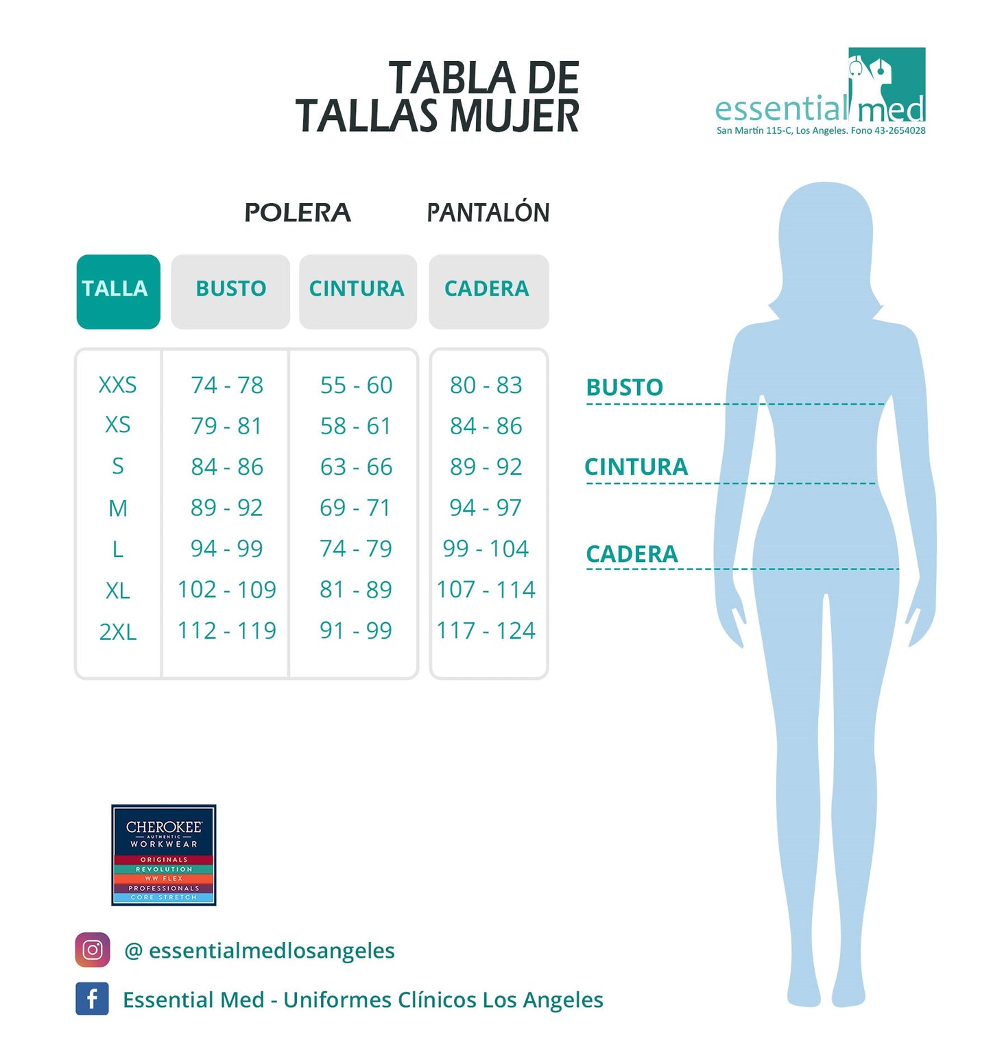 POLERA CHEROKEE REVOLUTION WW610 ROSA ELECTRICO EEPI