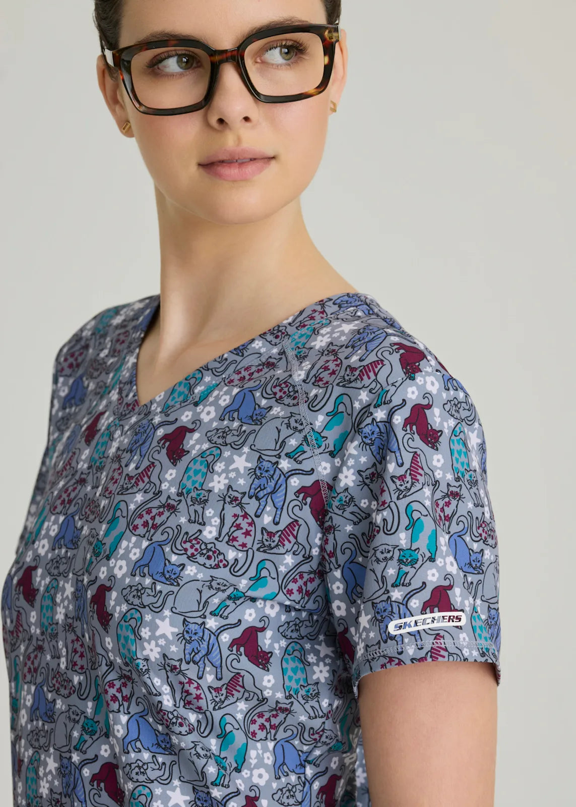 POLERA SKECHER SKT021 PRPT